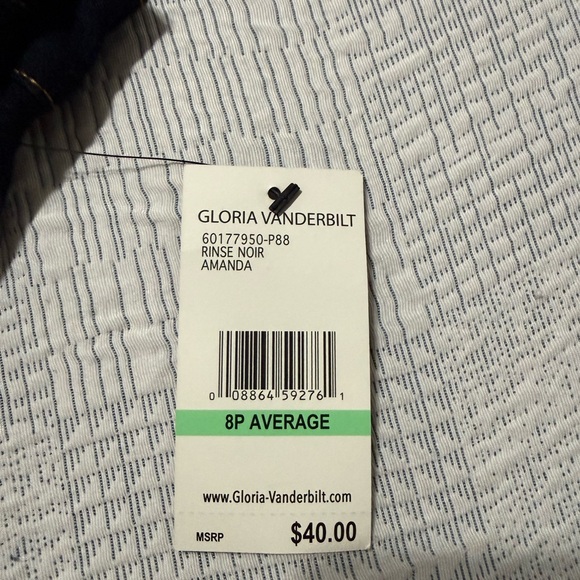 Gloria Vanderbilt Amanda Classic High Waisted
Tapered Jeans - Picture 4 of 6